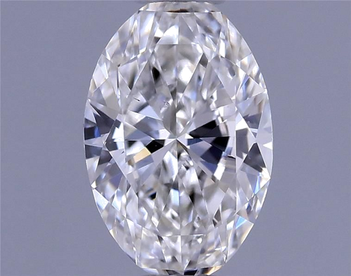 0.4 carat F-SI1 Natūralus Oval Deimantas (1)