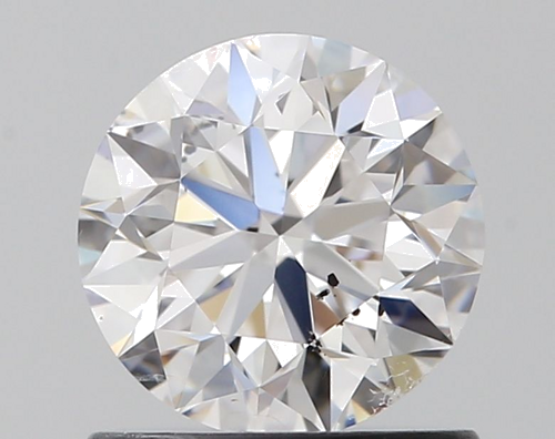 0.9 carat E-SI2 Very Good cut Natūralus Round Deimantas (1)