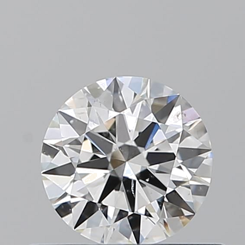 0.5 carat F-SI2 Excellent cut Natūralus Round Deimantas (1)