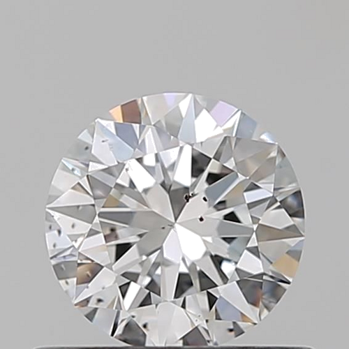 0.6 carat G-SI2 Excellent cut Natūralus Round Deimantas (1)