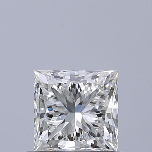 0.54 carat F-VVS2 Natūralus Princess Deimantas (1)