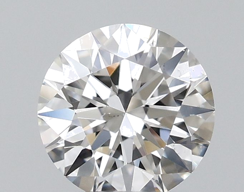 0.5 carat F-VS2 Excellent cut Natūralus Round Deimantas (1)