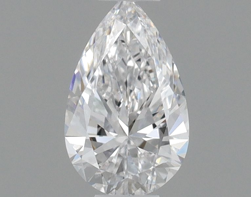 0.3 carat D-VS1 Natūralus Pear Deimantas (1)