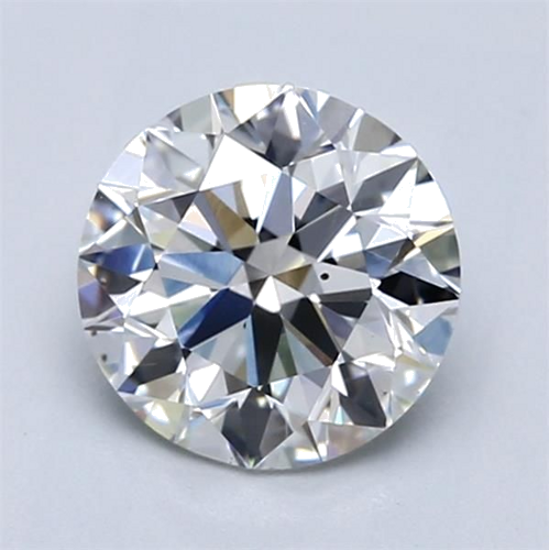 1.71 carat E-VS2 Excellent cut Natūralus Round Deimantas (1)