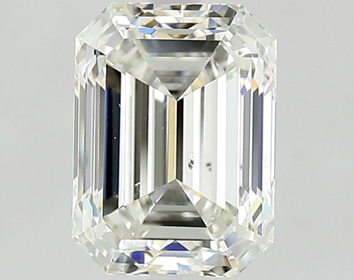2.7 carat H-SI1 Natūralus Emerald Deimantas (1)