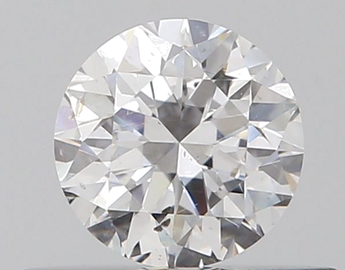 0.4 carat D-SI2 Very Good cut Natūralus Round Deimantas (1)