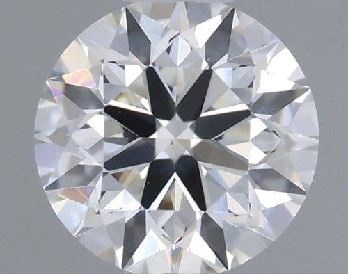 0.54 carat I-SI1 Excellent cut Natūralus Round Deimantas (1)