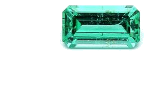 0.41 carat GREEN STEP cut Octagonal Smaragdas (1)