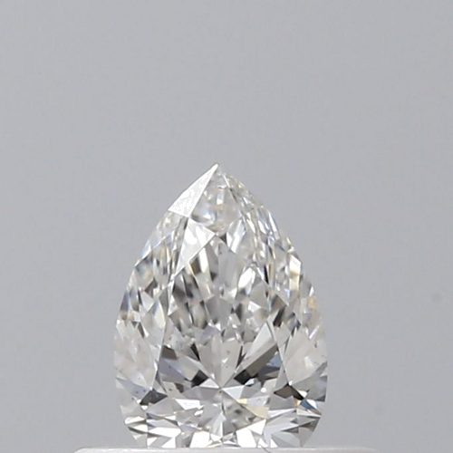 0.3 carat F-VS2 Natūralus Pear Deimantas (1)