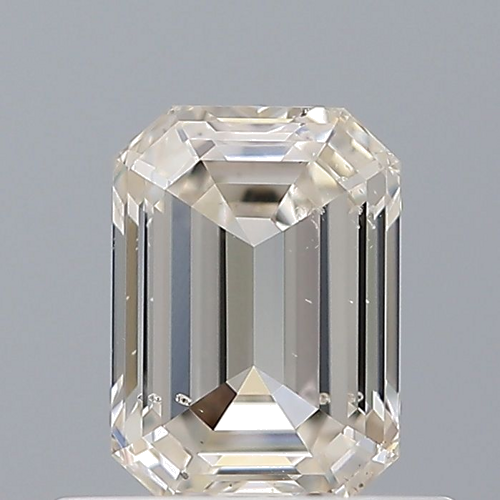 0.51 carat K-SI1 Natūralus Emerald Deimantas (1)