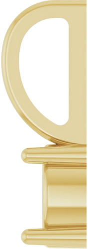Pakabukas „Solitaire Charm“ 14k yellow gold Round 5mm (3)