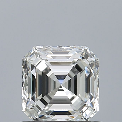 0.7 carat F-VVS2 Natūralus Asscher Deimantas (1)