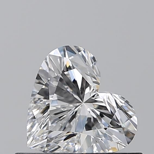 0.5 carat D-VS2 Natūralus Heart Deimantas (1)