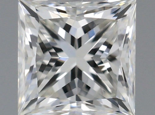 0.51 carat J-VVS1 Natūralus Princess Deimantas (1)