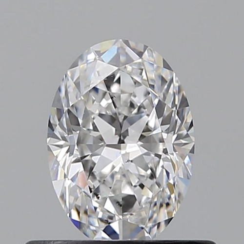 0.52 carat E-SI2 Natūralus Oval Deimantas (1)