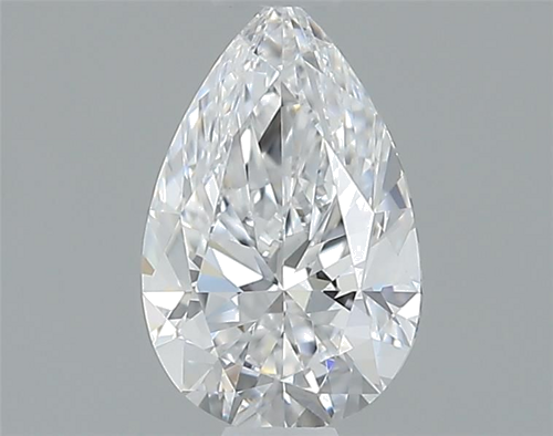 0.38 carat D-VS1 Natūralus Pear Deimantas (1)