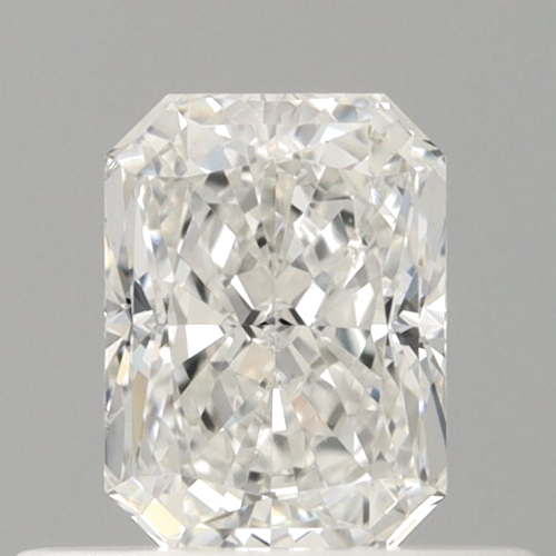 0.5 carat F-SI1 Natūralus Radiant Deimantas (1)
