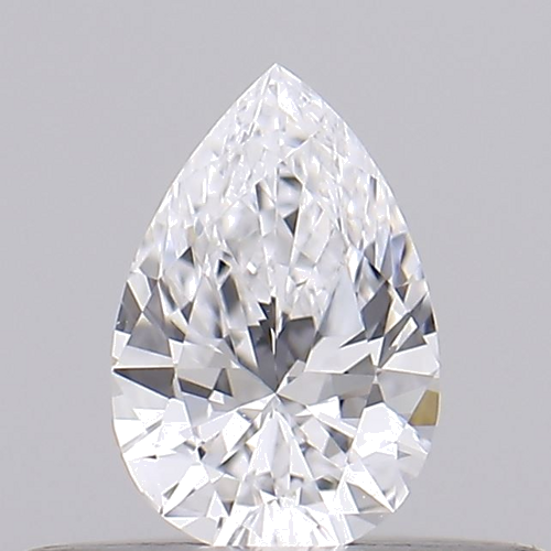 0.23 carat D-VVS1 Natūralus Pear Deimantas (1)
