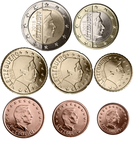 2018 Luxembourg Euro coin set (1)