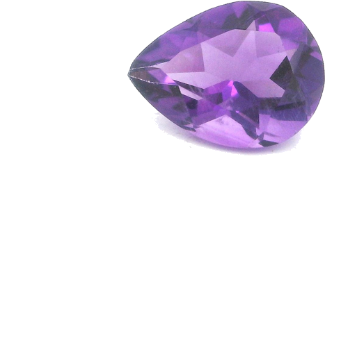 1.38 carat PURPLE Pear Amethyst (1)