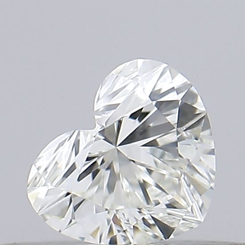 0.21 carat J-VS1 Natūralus Heart Deimantas (1)