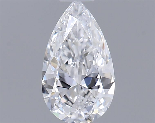 0.27 carat D-VVS1 Natūralus Pear Deimantas (1)