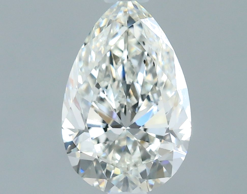 0.71 carat H-VS2 Natūralus Pear Deimantas (1)