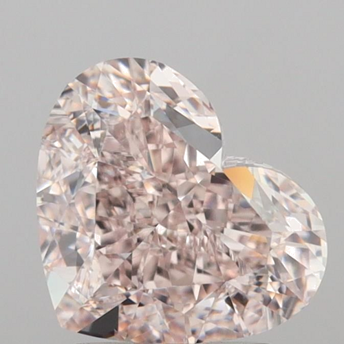 3.13 carat Fancy Light Brownish Pink-VS1 Natūralus Heart Deimantas (1)
