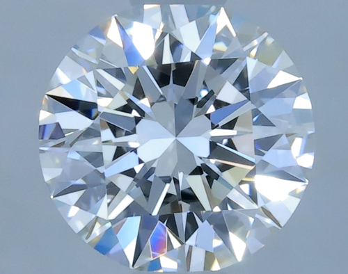 0.63 carat F-VVS2 Excellent cut Natūralus Round Deimantas (1)