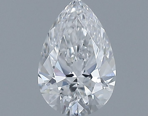 0.55 carat D-VS1 Natūralus Pear Deimantas (1)