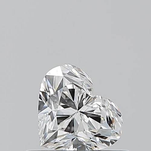 0.51 carat H-VS2 Natūralus Heart Deimantas (1)