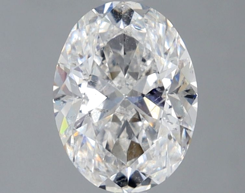 1.51 carat D-SI2 Natūralus Oval Deimantas (1)