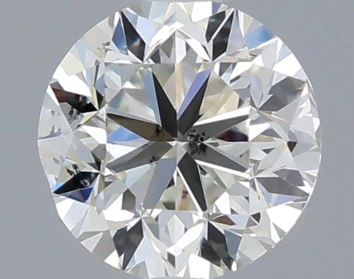 0.4 carat J-SI1 Fair cut Natūralus Round Deimantas (1)