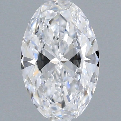 0.38 carat D-SI1 Natūralus Oval Deimantas (1)