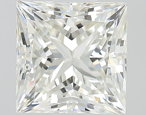 0.66 carat J-VS2 Natūralus Princess Deimantas (1)