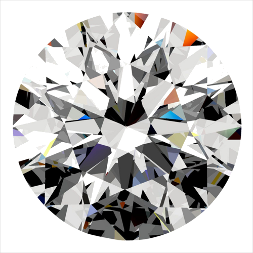 0.3 carat G-VS1 Excellent cut Natūralus Round Deimantas (1)