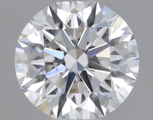 0.44 carat F-SI1 Excellent cut Natūralus Round Deimantas (1)