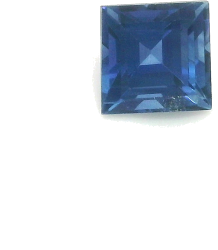 0.57 carat BLUE Square Safyras (1)