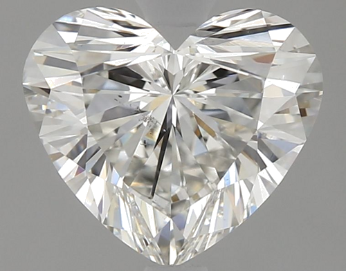 1.53 carat H-SI1 Natūralus Heart Deimantas (1)