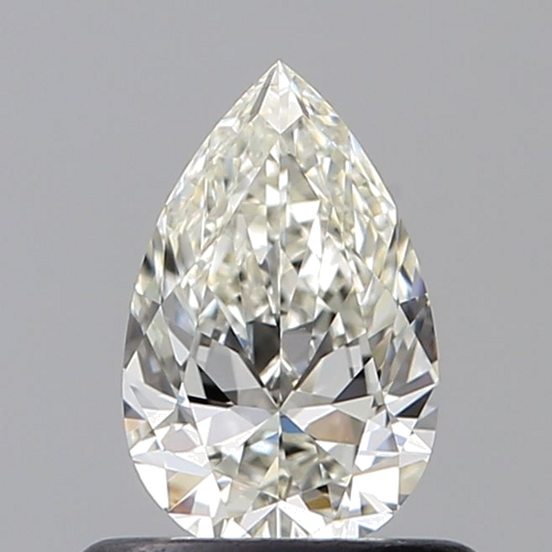 0.51 carat I-VVS1 Natūralus Pear Deimantas (1)