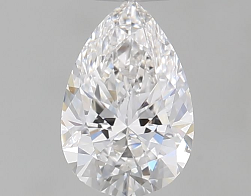 0.4 carat E-VS1 Natūralus Pear Deimantas (1)