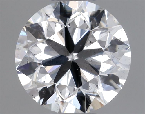 0.4 carat D-SI2 Very Good cut Natūralus Round Deimantas (1)