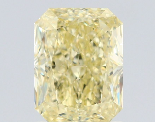 1.52 carat Fancy Light Yellow-IF Natūralus Radiant Deimantas (1)