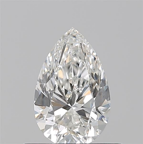 0.5 carat H-VVS2 Natūralus Pear Deimantas (1)