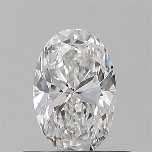 0.5 carat E-VS2 Natūralus Oval Deimantas (1)