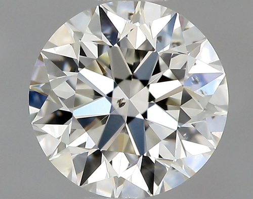 0.6 carat I-SI1 Excellent cut Natūralus Round Deimantas (1)