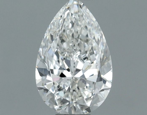 0.5 carat G-VVS2 Natūralus Pear Deimantas (1)
