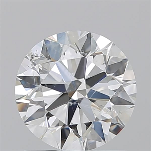 1.3 carat F-SI2 Excellent cut Natūralus Round Deimantas (1)
