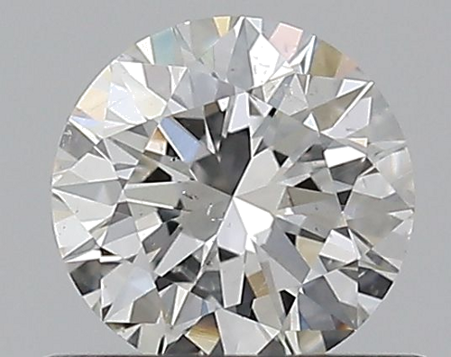 0.5 carat F-SI1 Excellent cut Natūralus Round Deimantas (1)