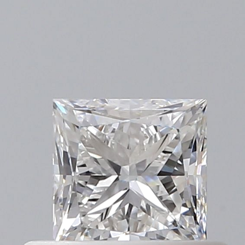 0.5 carat E-VS2 Natūralus Princess Deimantas (1)